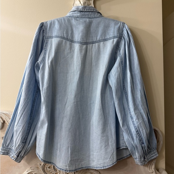 Elan denim blouse - Picture 10 of 15